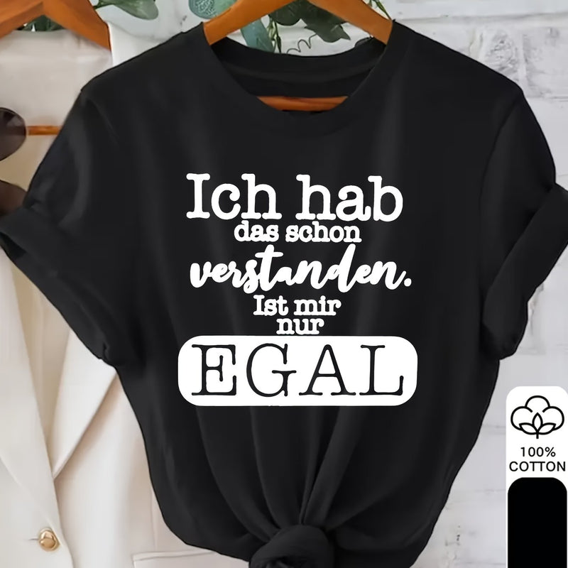 Women's Graphic Print T-Shirt.