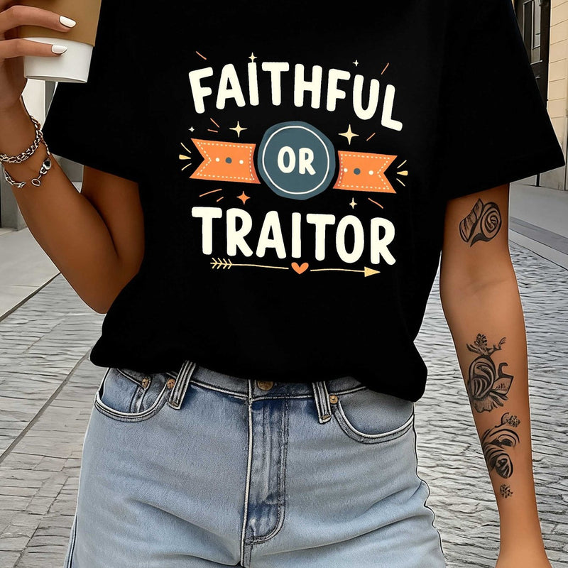 Women's Pure Retro Banner T-Shirt.