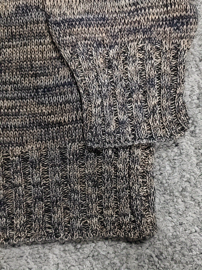 Men's Slim Fit Cable-Knit Sweater.