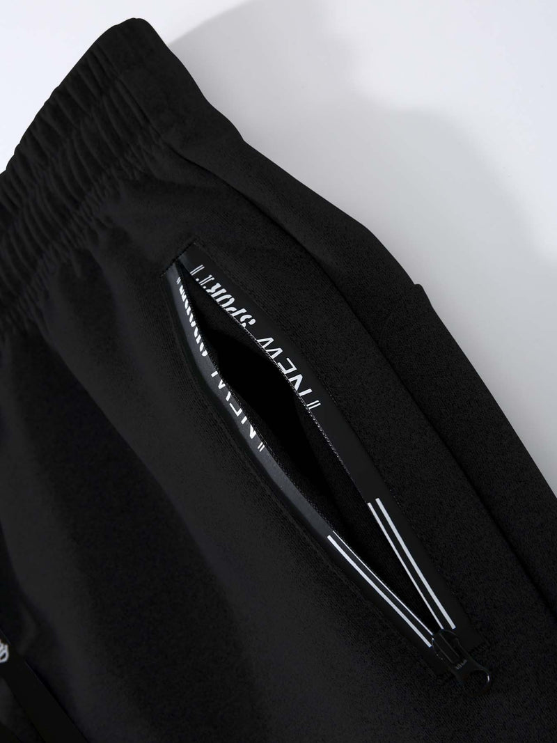 Men's Trendy Autumn And Winter Hooded Jacket Set.