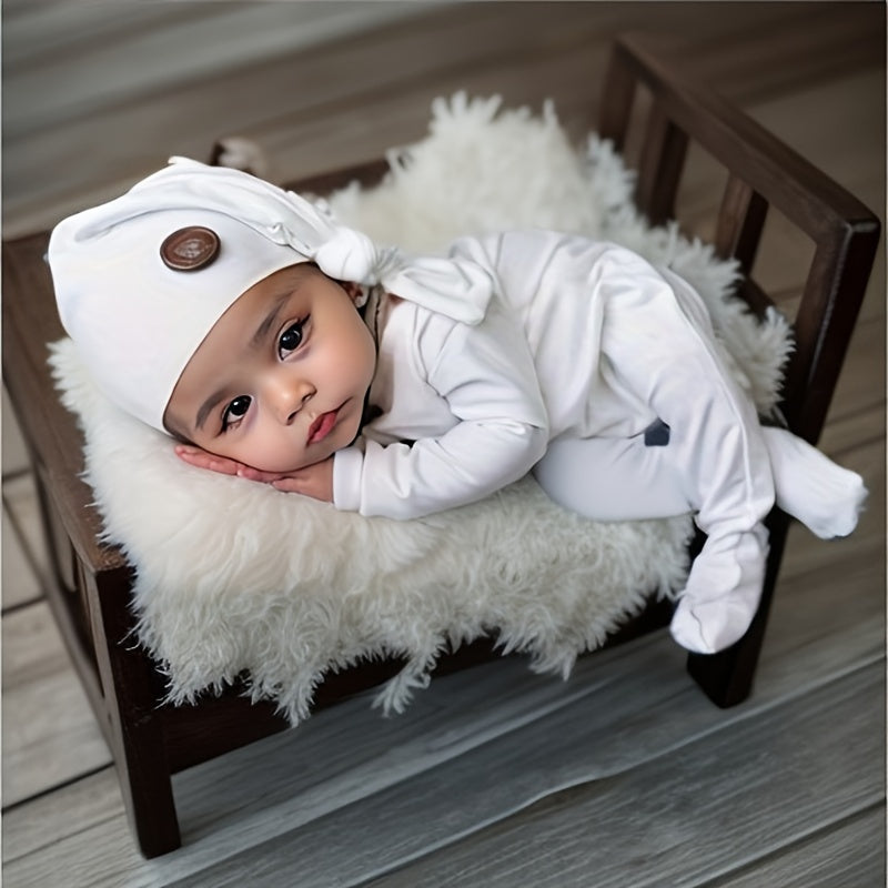 Christmas Baby Bodysuit Photo Clothes, Newborn Photography Props.