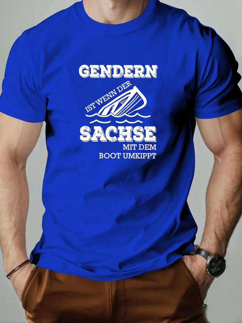 Men's Casual Short-Sleeve T-Shirt.