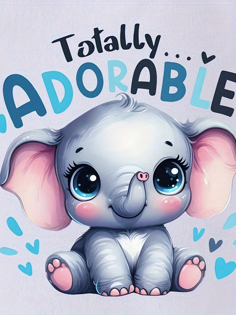 3pcs Cute Animal Print Baby Bodysuits | Soft Comfortable Crew Neck Newborn.