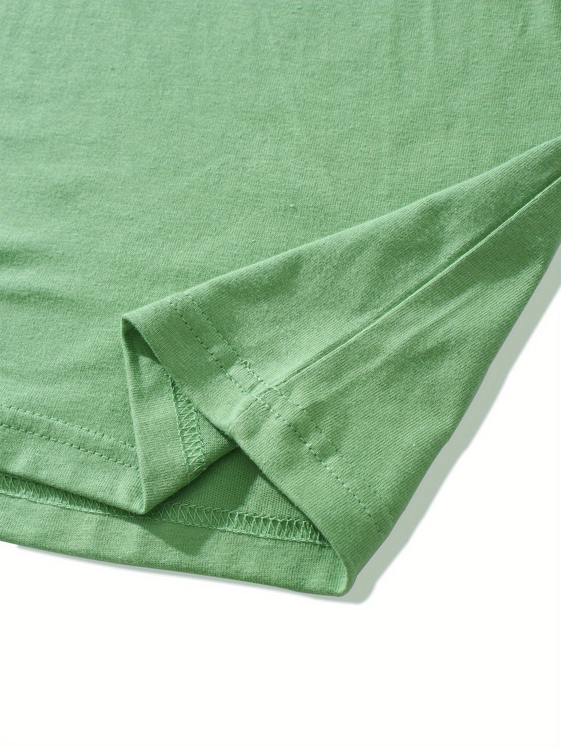 Men's Fashion Short Sleeve Print T-Shirt.