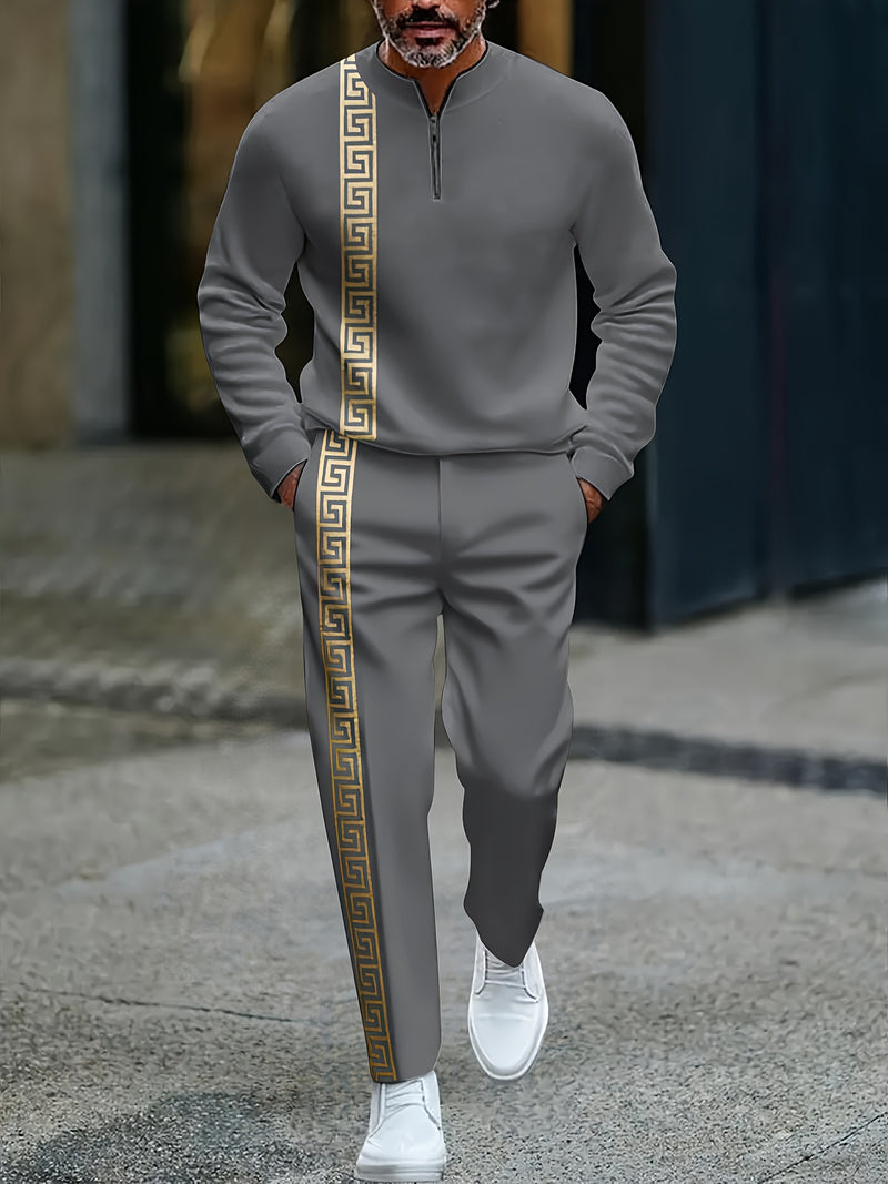 Men's Casual Sports Suit, Fashionable And Gorgeous.