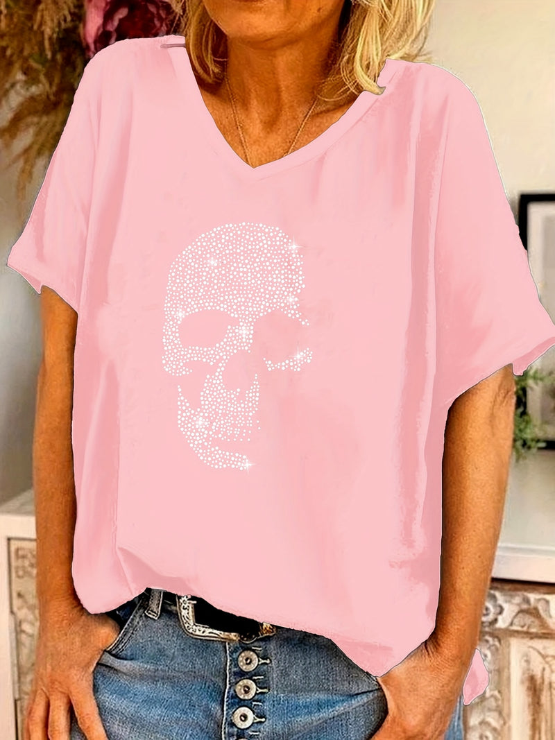 Women’s Plus-Size Stylish Casual T-Shirt.