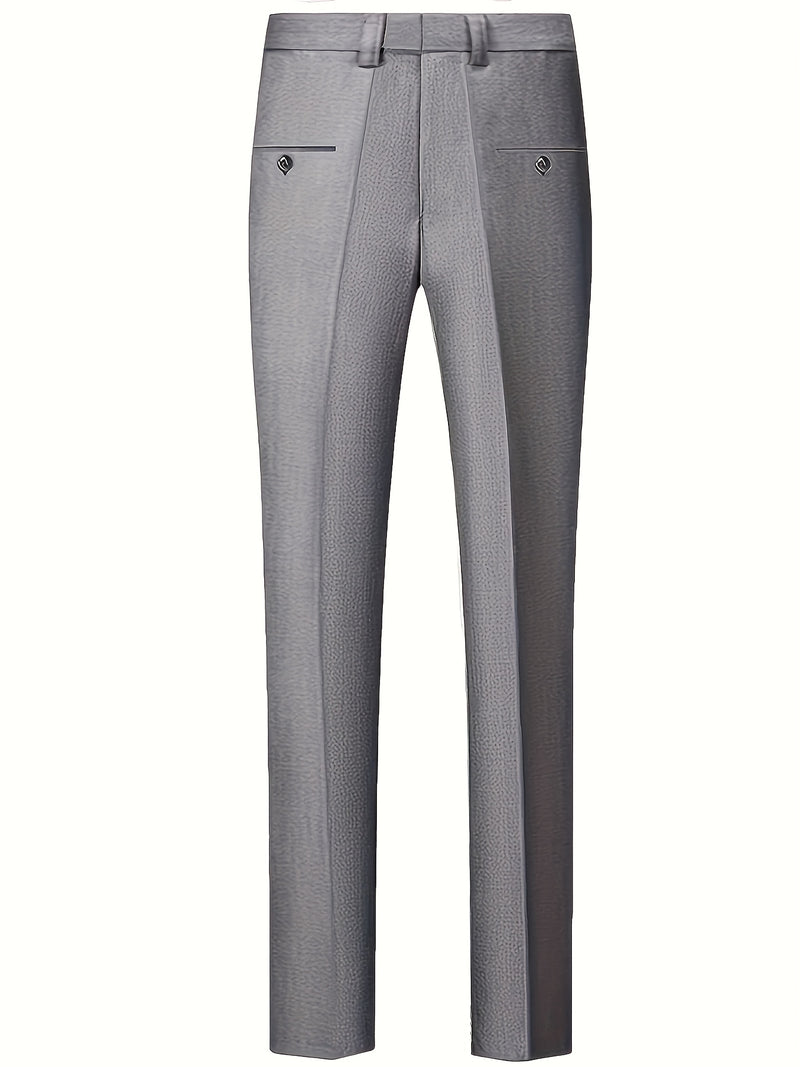 Men'S 2pcs Wedding Suit Set | Slim-Fit Business Blazer and Classic Trousers.