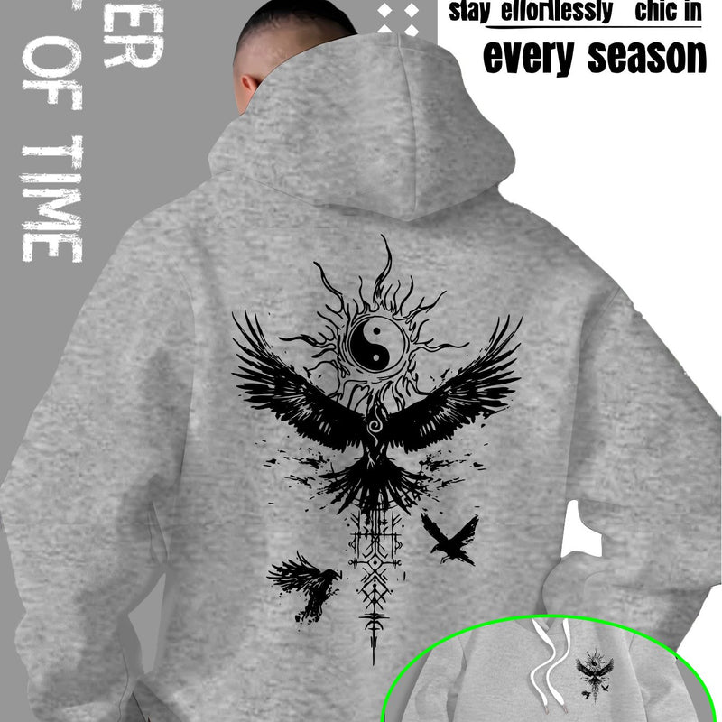 Men's Hooded Sweatshirt.