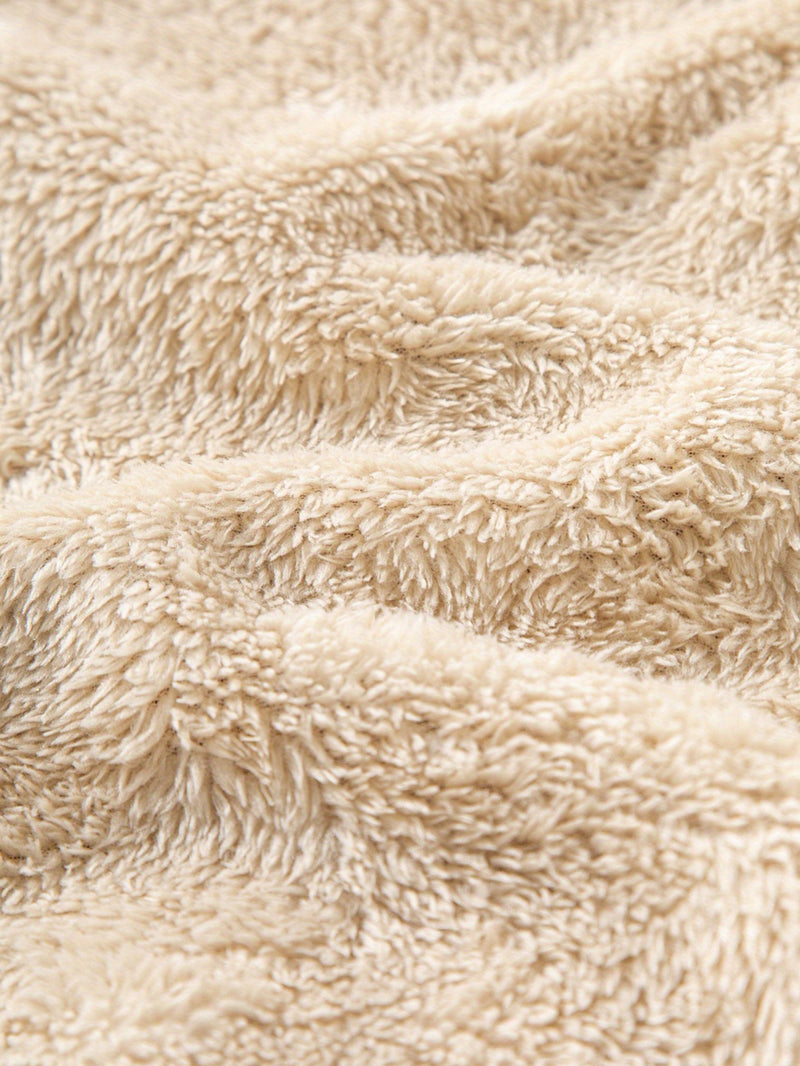 Women's Cozy Fleece-Lined Hoodie with Heart & Paw Print Design.