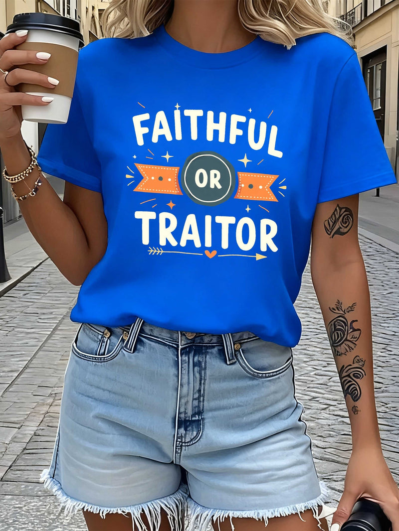 Women's Pure Retro Banner T-Shirt.