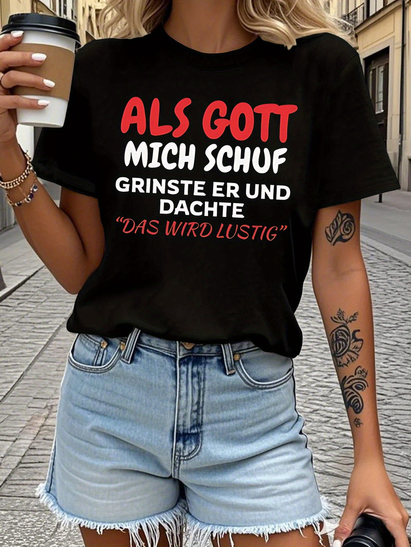 Women's T-Shirt Comfort Fit.