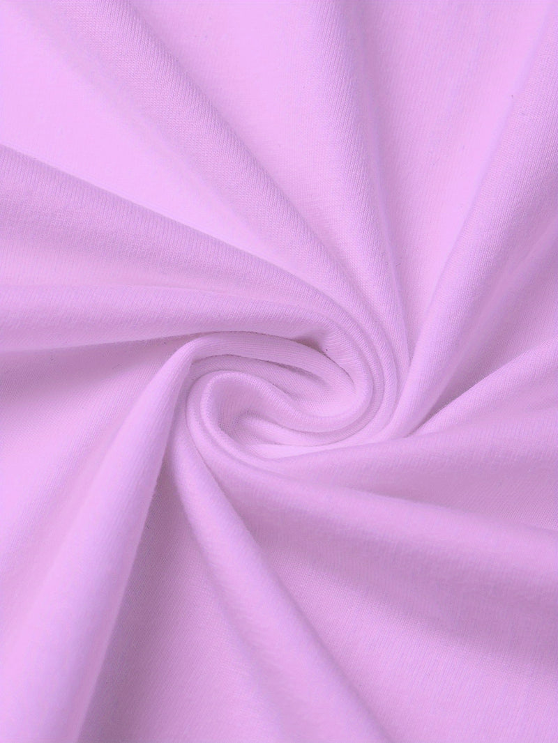 Women's Fashion Printed Round Neck Short Sleeve T-Shirt.