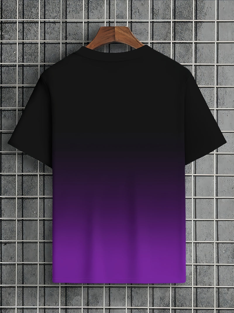Men's AI Chip Circuit Graphic T-Shirt.