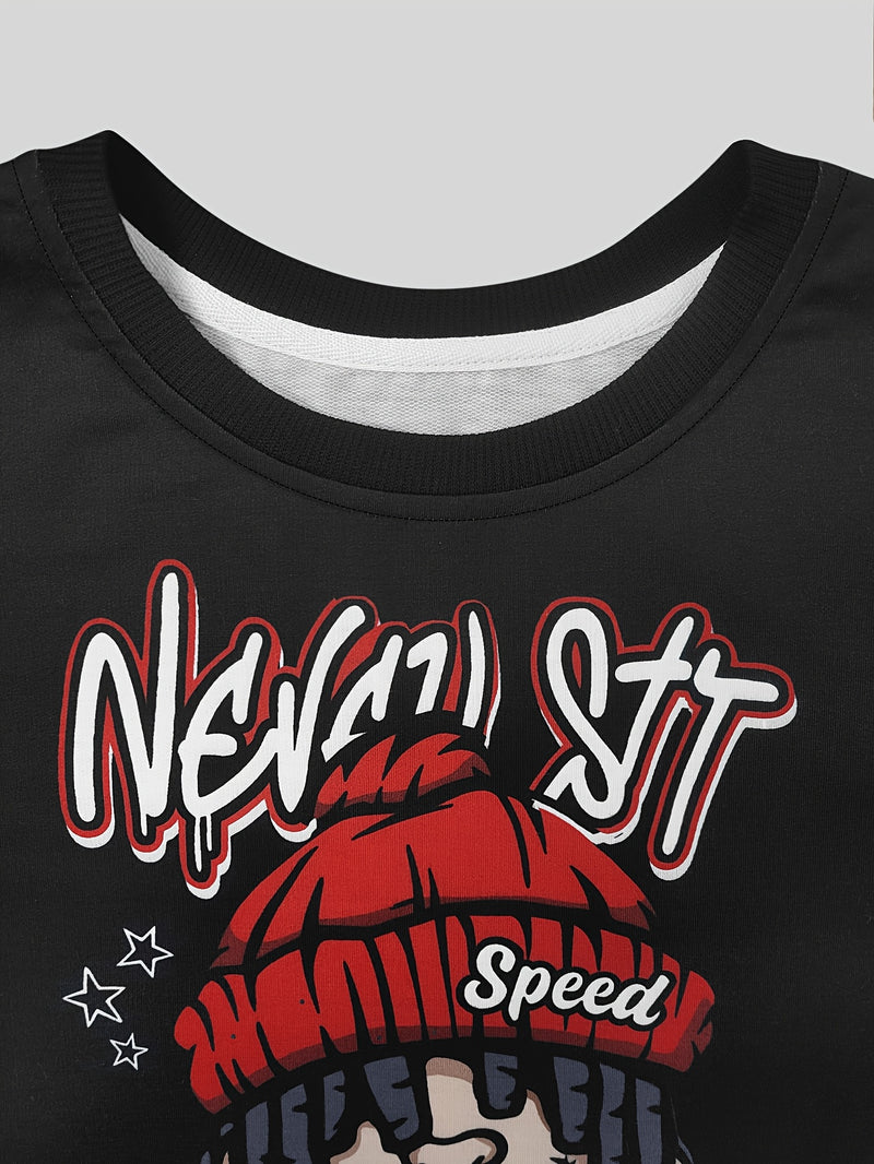 Women's Long Sleeve Sweatshirt and Pants Set.