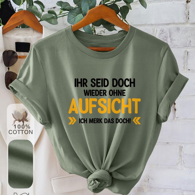 Women’s Graphic Print T-shirt, Short Sleeve Crew Neck Casual.