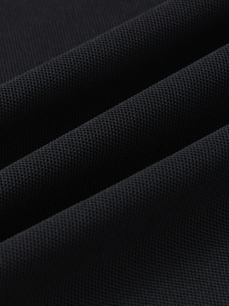 Men's Outdoor Golf and Equestrian Lapel Polo Shirt, Long Sleeve.