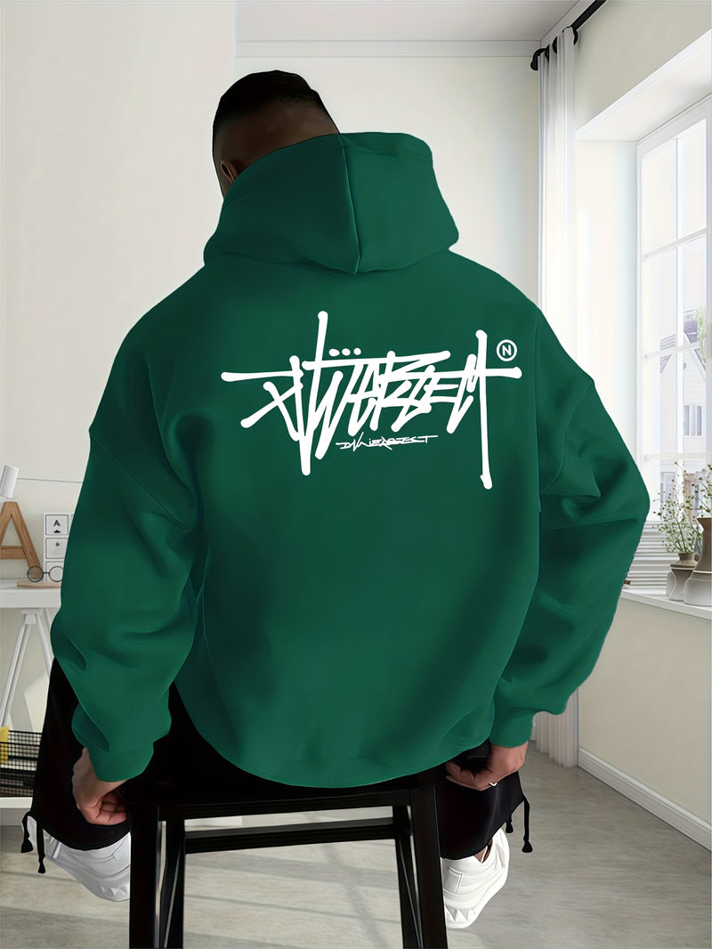 Men's Trendy Autumn-Winter Hooded Sweatshirt.