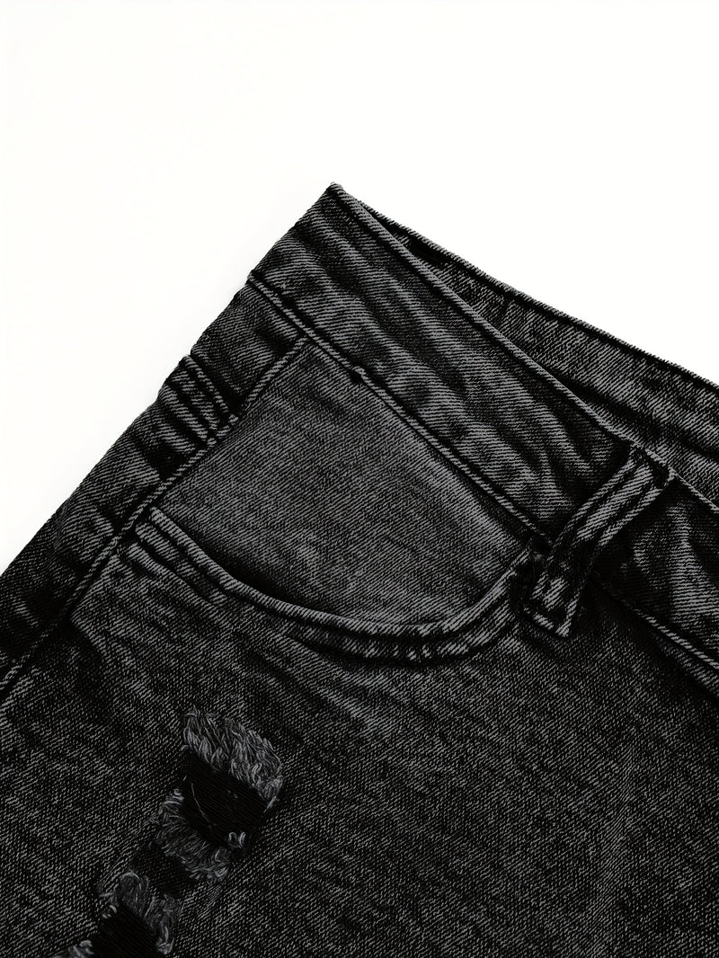 Women's Skinny Jeans - Stretchy Non-Belted Pants.