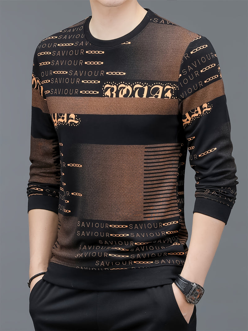 Men's Long-Sleeve Versatile Fashion.