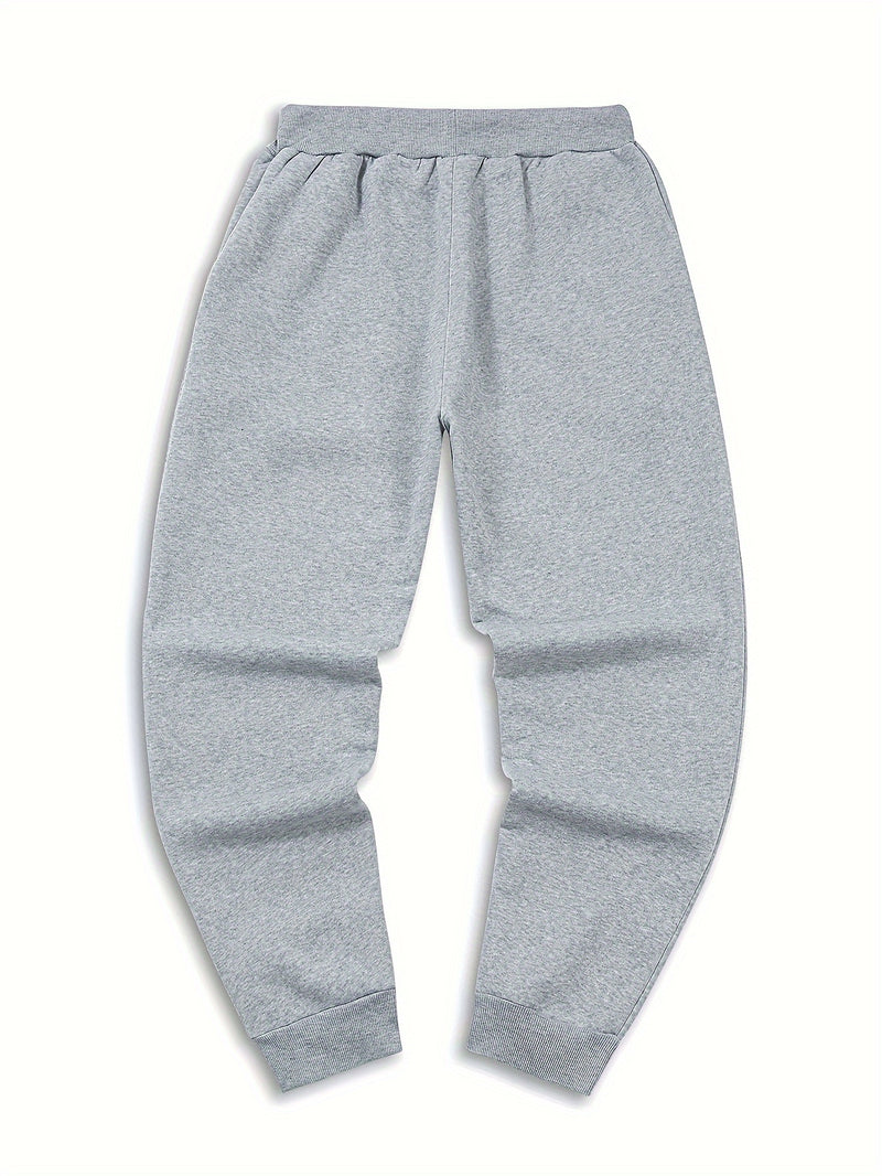 Men's Casual Sweatpants, Comfortable Autumn And Winter Sports Trousers.