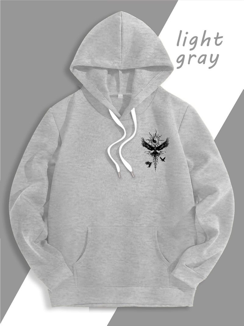 Men's Hooded Sweatshirt.