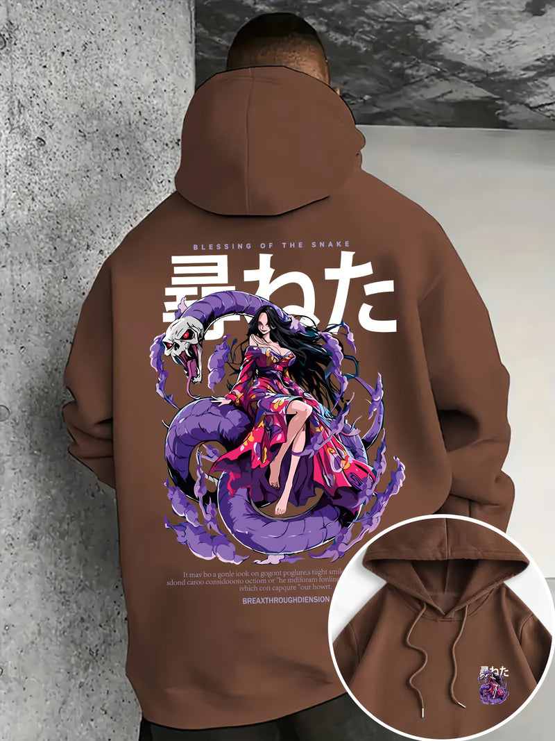 Men's Fashion Printed Hoodie Sweatshirt.