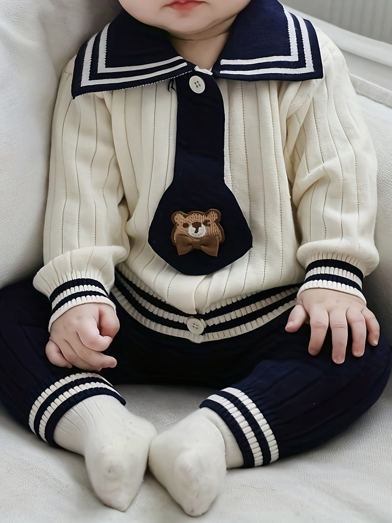 Newborn Autumn And Winter Outfit for Baby Boys.