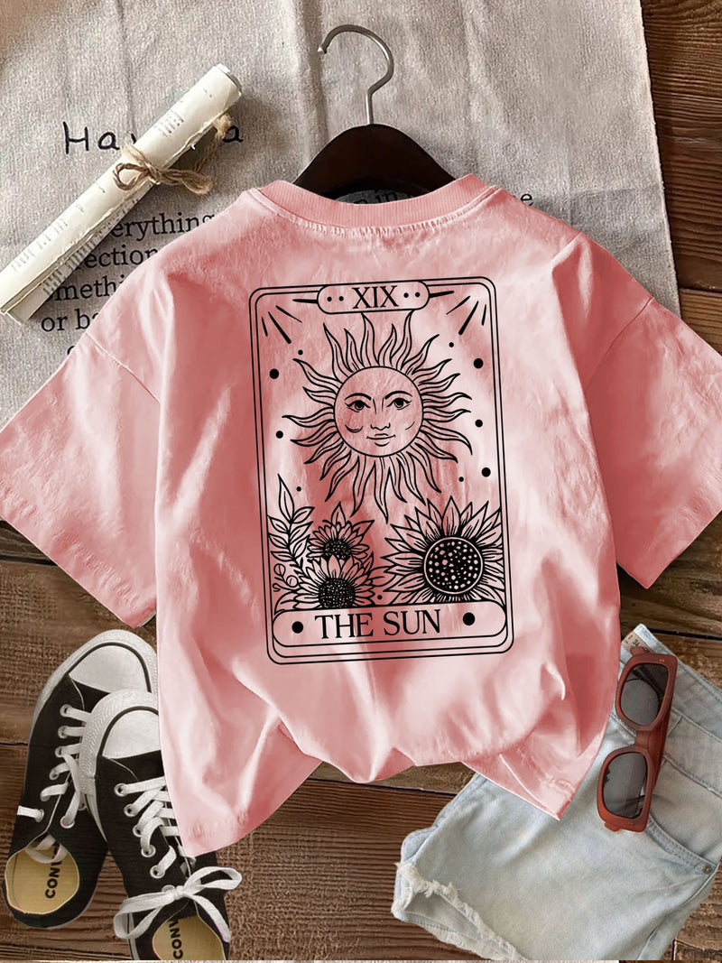 Women's Casual Top Hand-Painted Style.