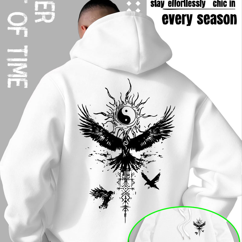 Men's Hooded Sweatshirt.