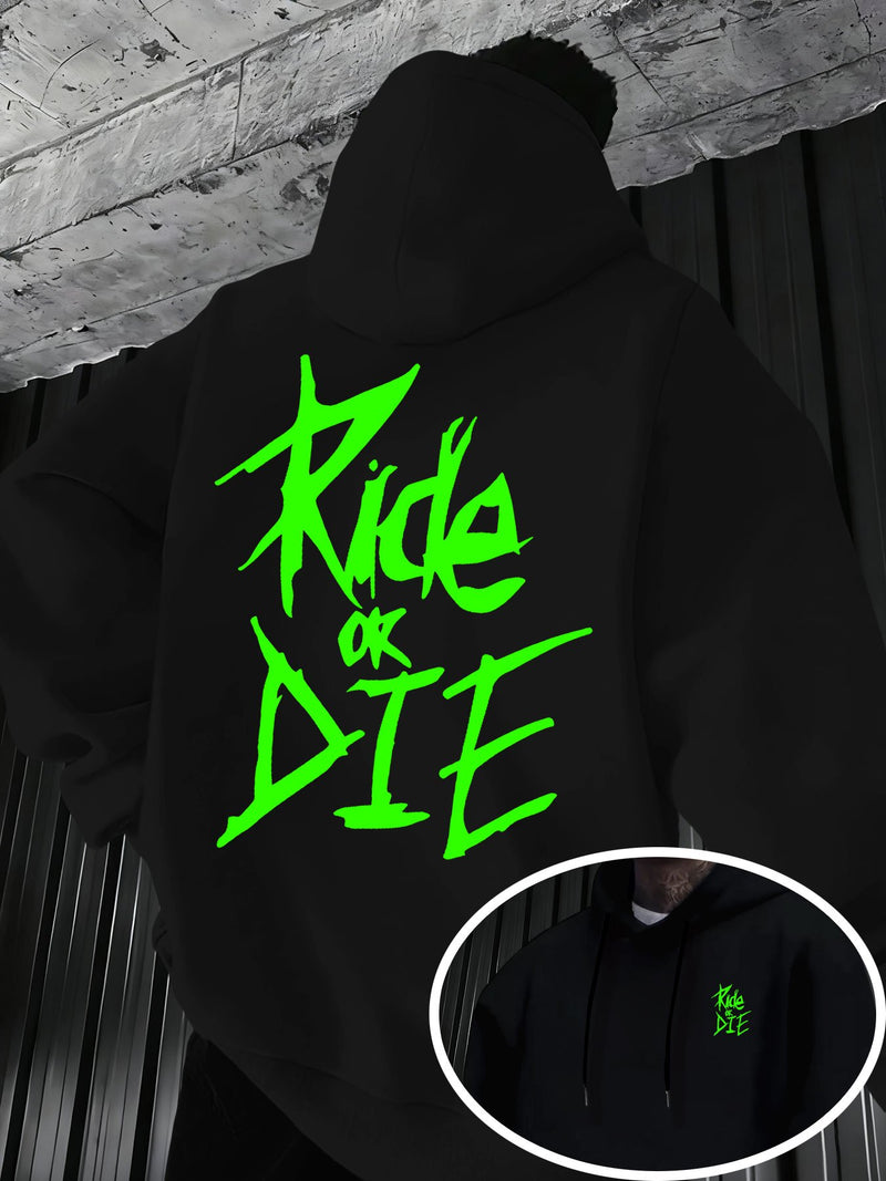 Men's Hooded Sweatshirt.