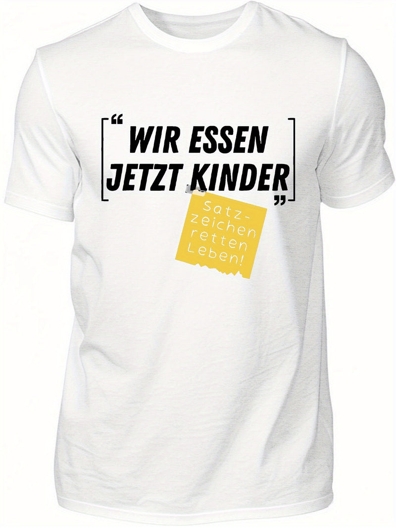 Men’s Fun German Humorous Slang Short Sleeve T-shirt.