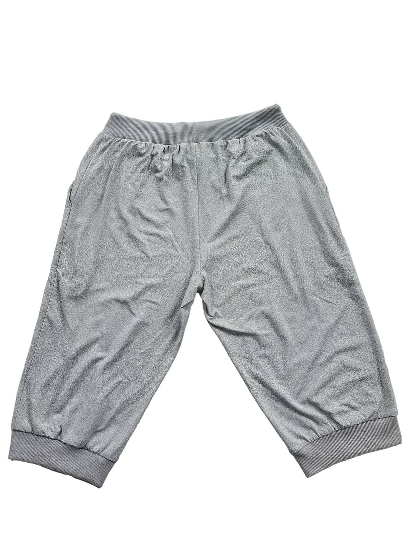 Women's Activewear Set - Retro Style, Short Sleeve T-Shirt & Drawstring Shorts.