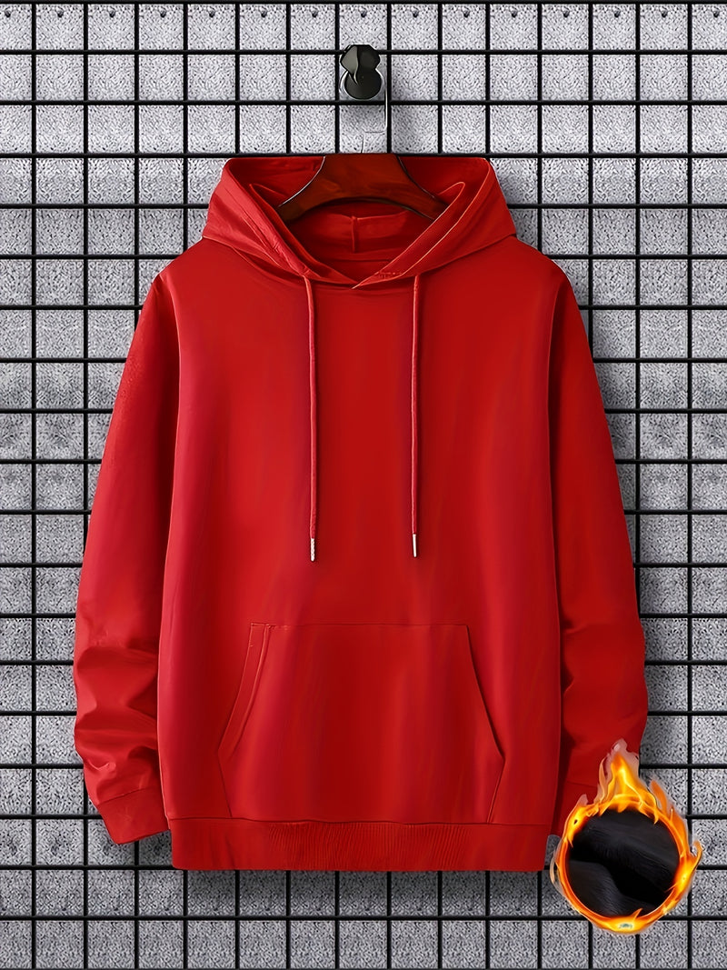 Men's Casual Pullover Hooded Sweatshirt.