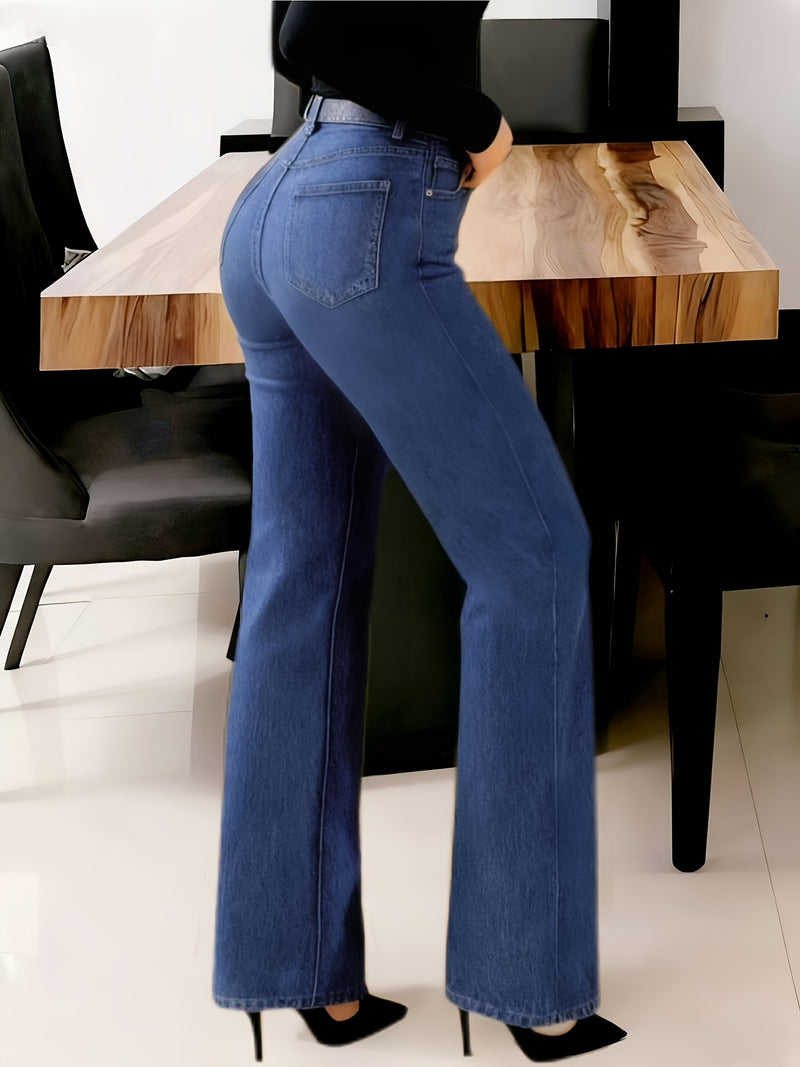 New Women's Straight-Leg Jeans.