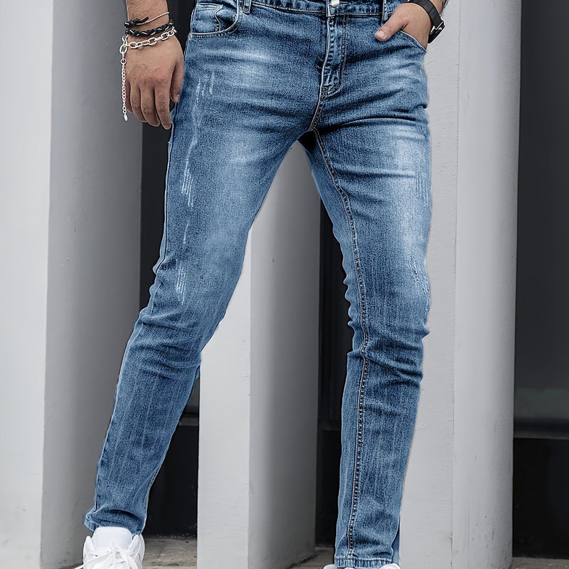 Men's Denim Slim Fit Slimming Black Stretch.