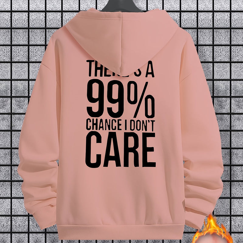 Men's Casual Pullover Hooded Sweatshirt.