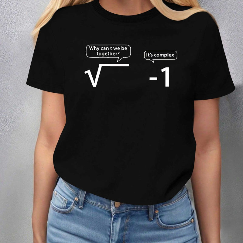 Women’s Funny Design Cozy T-Shirt.