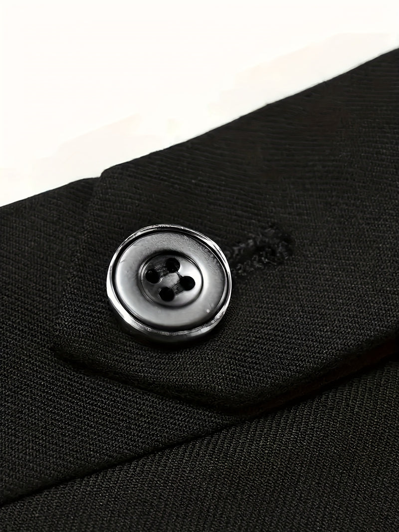 Men'S Premium Two-Piece Suit, Plus-Size Suit Set with Pants.