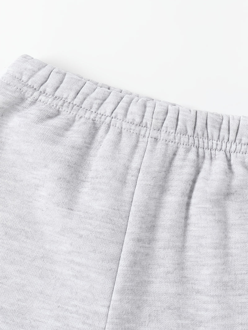 Boys' Autumn/Winter Casual English Letter Graphic Fist Bump.