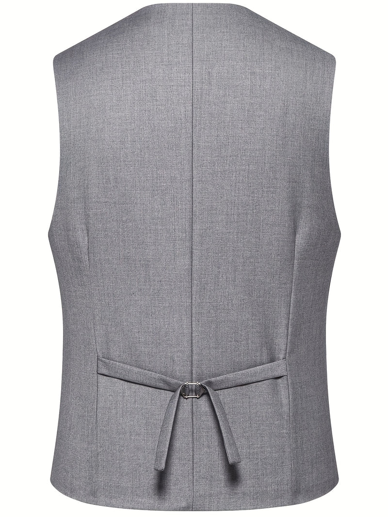 Men's Three-Piece Suit for Formal Occasions.