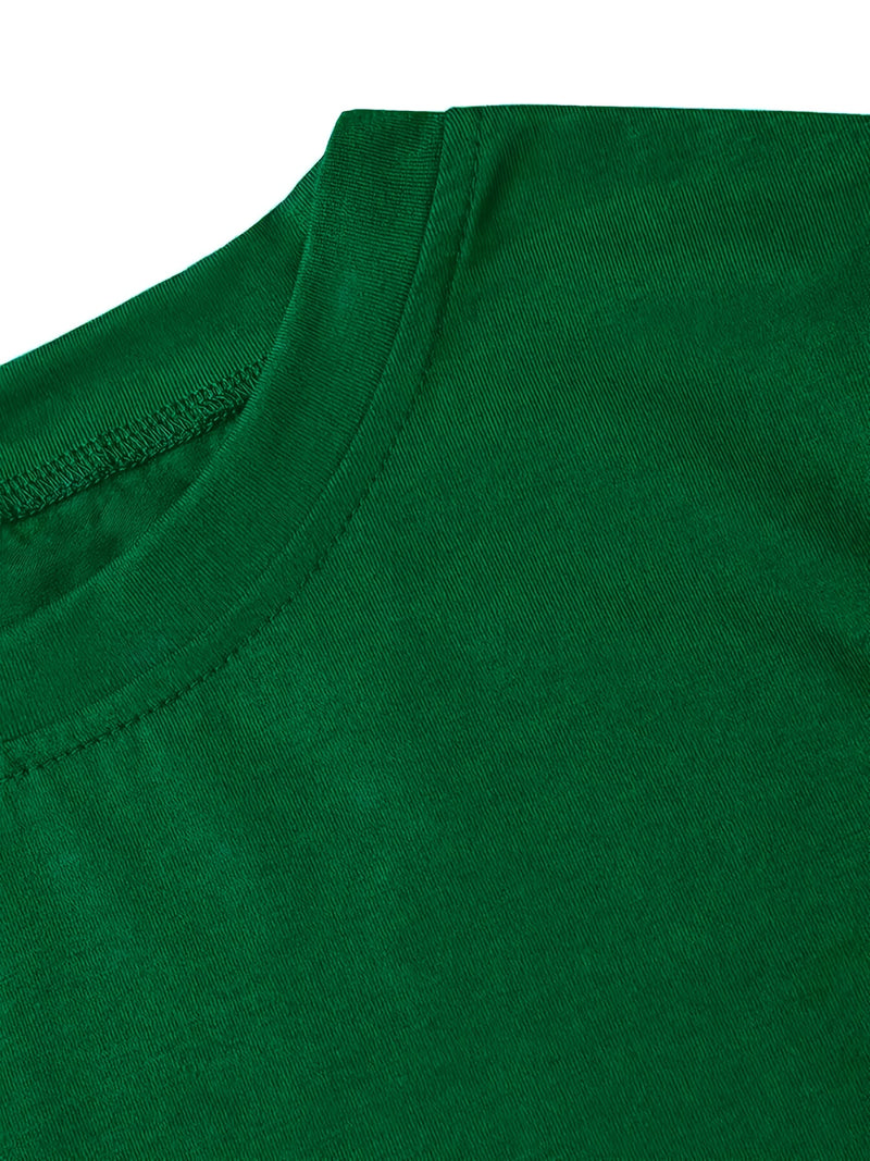 Round neck T-shirt in small and plus sizes, summer/spring Women's top.