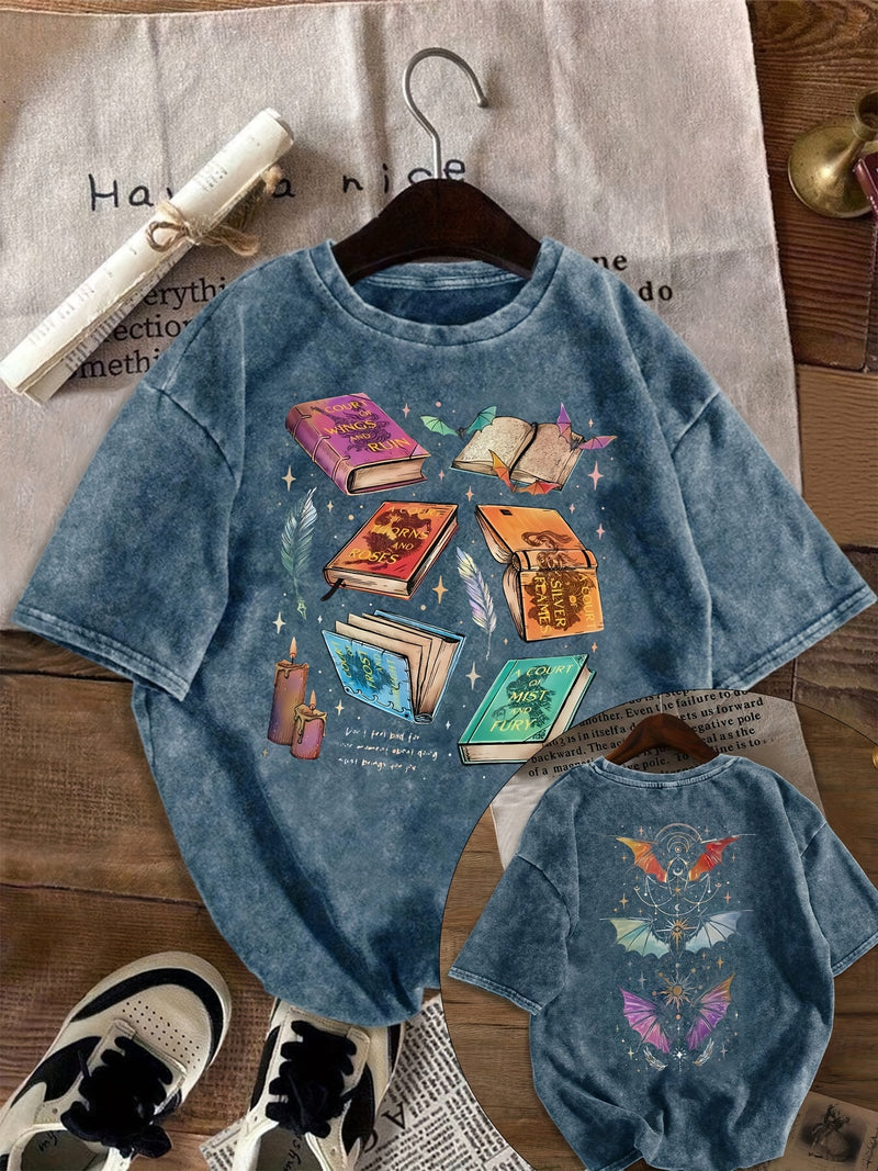 Women’s Round Neck Short Sleeve T-Shirt.