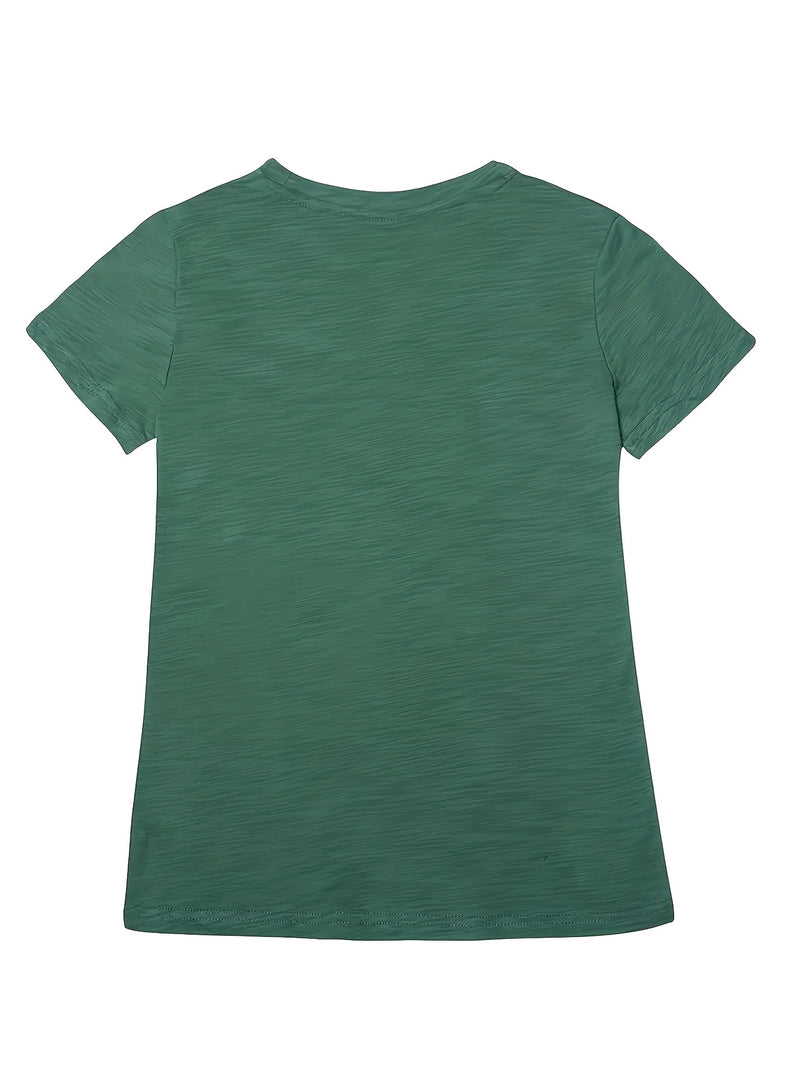 Women's Daisy Flower Print T-Shirt.