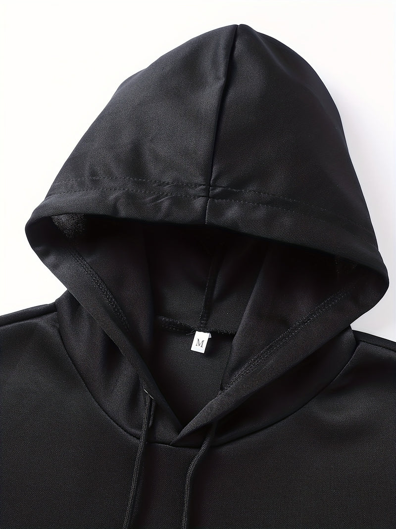 Men's Fashion Sports Two-Piece Set, Street Style Sports Hoodie and Jogging Pants.