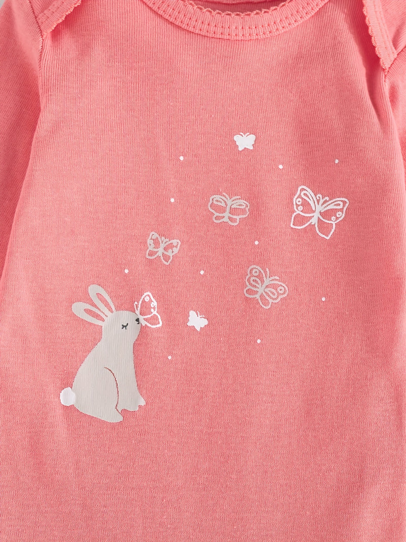 Children's Cartoon Animal Versatile Long-Sleeve Romper 5pcs Set.