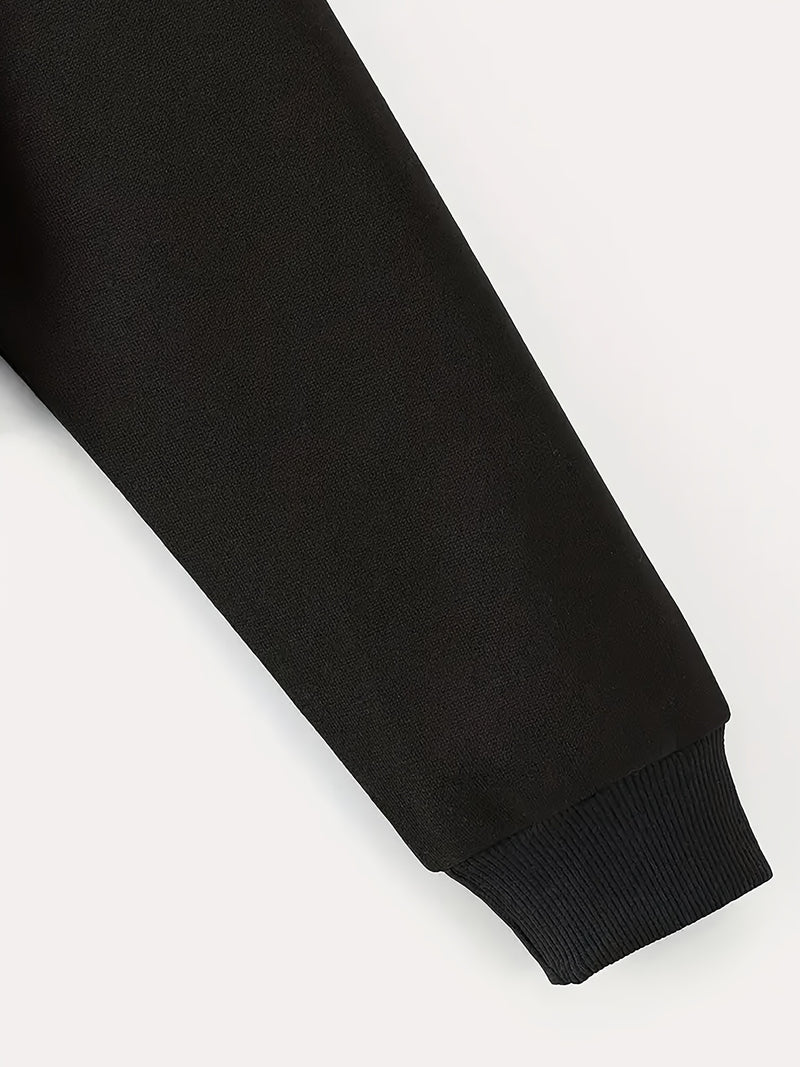 Men's Hooded Sweatshirt with WASCHBRETT Print.