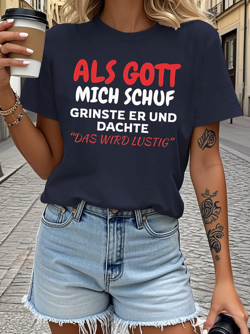 Women's T-Shirt Comfort Fit.