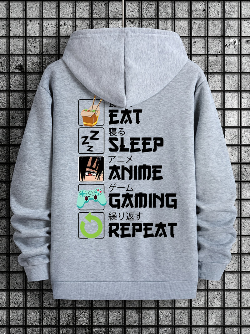 Men’s Hooded Sweatshirt New Spring/Autumn Printed Hoodie.