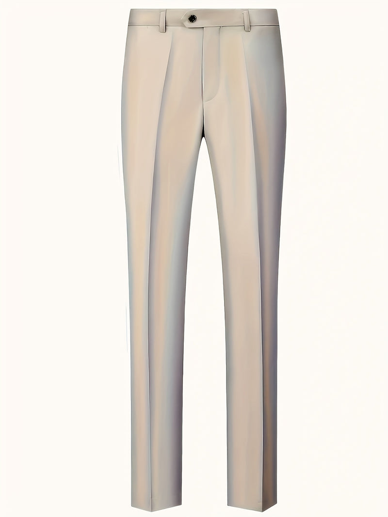 Men's 3pcs Suit Set, Jacket + Vest + Trousers, Fashionable and High-Quality.