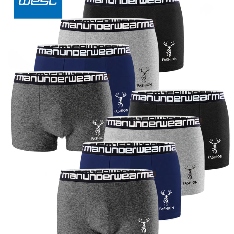 8-Pack Men's Boxer Briefs.